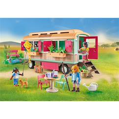 Jouet-Jeux d'imagination-Country roulotte café boutique 71441