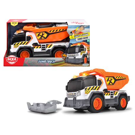 Camion benne Orange 2 - vertbaudet enfant 