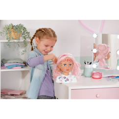 Jouet-Poupons et poupées-Baby born tête de coiffure créatif