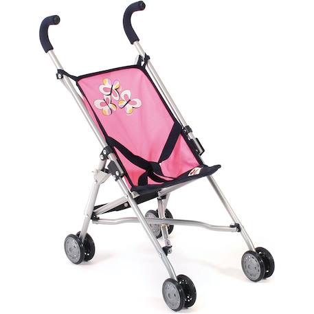 Poussette pour poupée - roma- Rose 2 - vertbaudet enfant 