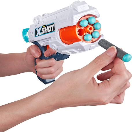 Xshot - excel reflex 6 blaster avec fléchettes Orange 1 - vertbaudet enfant 