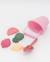 Set de jeux de plage avec accessoires Bleu+Rose 6 - vertbaudet enfant 