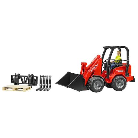 Chargeur compact schäffer 2034 avec une figurine et accessoires Rouge 2 - vertbaudet enfant 