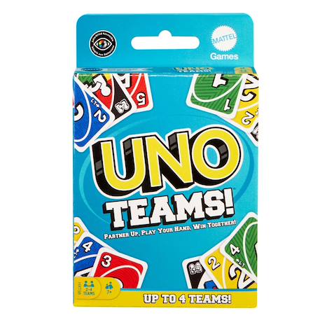 Uno teams jeu de cartes Multicolore 2 - vertbaudet enfant 