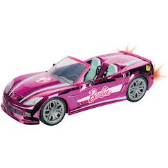 Jouet-Jeux d'imagination-Voitures et animaux télécommandés-Hp rc barbie véhicule cabriolet