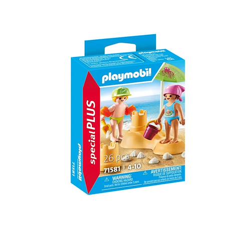 Special plus enfants avec jouets de plage 71581 Multicolore 2 - vertbaudet enfant 