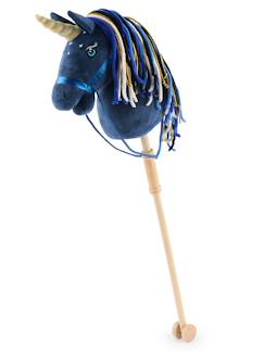Jouet-Jeux d'imagination-Figurines, mini mondes, héros et animaux-Cheval bâton licorne luna pour enfants