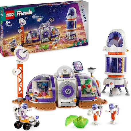 La station spatiale martienne et la fusée 42605 Multicolore 2 - vertbaudet enfant 