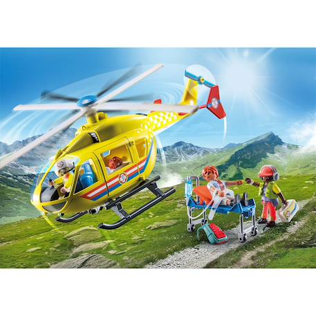 Hélicoptère de secours 71203 Multicolore 1 - vertbaudet enfant 