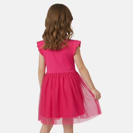 Robe enfant à motif lilo & stitch Fushia 3 - vertbaudet enfant 