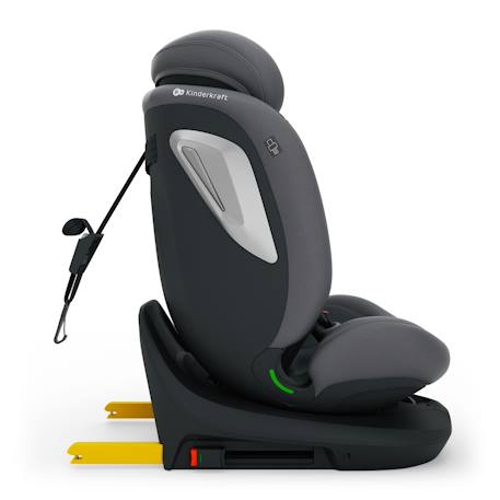 Siège auto I-GROW 2 PLUS, i-size 4-en-1   40-150 cm pivotant 360°, isofix, top tether, dos et face route, protection latérale, inclinable, ventilation, évolutif 0-12 ans Bleu+Gris+Noir+Vert 8 - vertbaudet enfant 