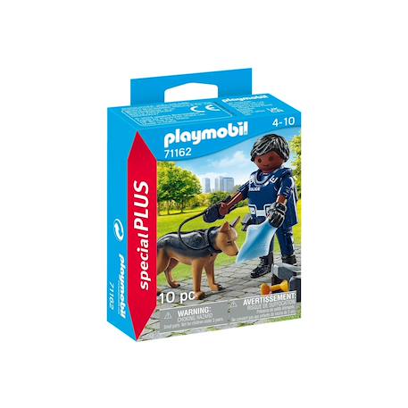 Special plus policier avec chien de recherche 71162 Multicolore 2 - vertbaudet enfant 