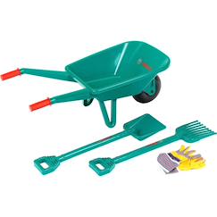 Jouet-Jeux de plein air-Theo klein lot de 2 articles – kit de jardinage bosch avec brouette