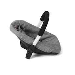 Jouet-Poupons et poupées-Poupées mannequins et accessoires-Siège auto pour poupée avec adaptateur jeans gris