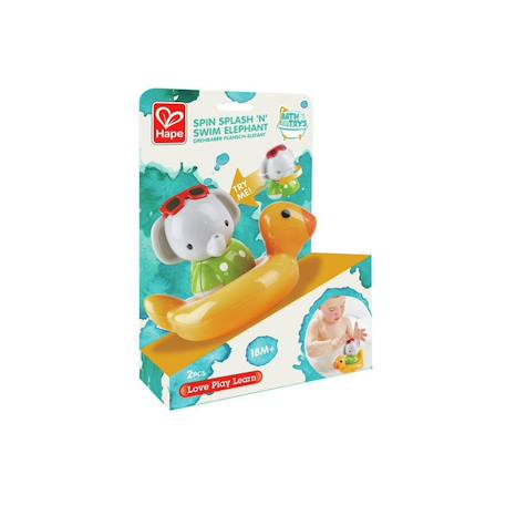 Eléphant nageur et sa bouée Multicolore 2 - vertbaudet enfant 