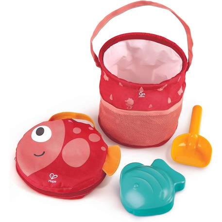 Set de jeu de plage pliable Rouge 2 - vertbaudet enfant 