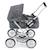 Poussette pour poupée smarty - coloris 76. Gris 1 - vertbaudet enfant 
