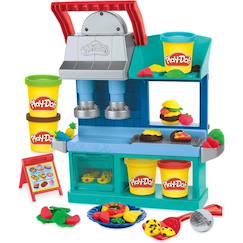 Jouet-Activités artistiques et musicales-Play-doh kitchen creations restaurant coloré