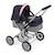 Poussette landeau pour poupée smarty Beige+Bleu+Gris et bleu+Gris et rose+Rose+Rose et bleu+Rose fuschia+Violet 8 - vertbaudet enfant 