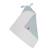 Cape de bain en gaze de coton avec oreilles de lapin Bleu gris+Céladon 1 - vertbaudet enfant 