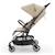 Poussette cabine ultralégère NEBO pliage une main format avion iata dossier inclinable Beige+Gris+Noir 2 - vertbaudet enfant 