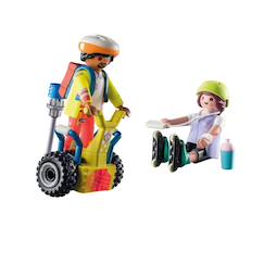 Jouet-Jeux d'imagination-City life starter pack secouriste avec gyropode 71257