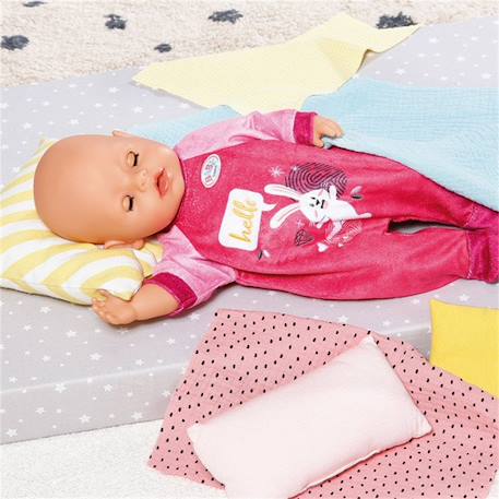 Baby born grenouillère rose 43cm Rose 1 - vertbaudet enfant 