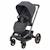 Poussette ultra confortable fame Twillic black+Twillic graphite+Twillic green 7 - vertbaudet enfant 