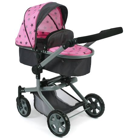 Poussette combinée mika Bleu+Gris+Gris et rose+Rose et noir+Violet 18 - vertbaudet enfant 