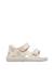 Sandales en cuir july Blanc-rose- 1 - vertbaudet enfant 
