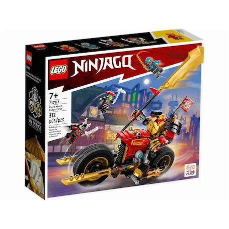 Ninjago la moto du robot de kai – évolution 71783 Multicolore 2 - vertbaudet enfant 