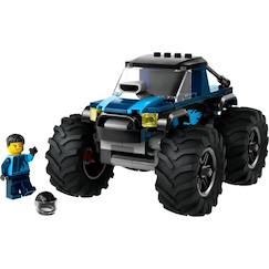 Jouet-Jeux d'imagination-City le monster truck bleu 60402