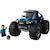 City le monster truck bleu 60402 Multicolore 1 - vertbaudet enfant 