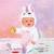 Costume câlin licorne pour poupée de 43cm Rose 2 - vertbaudet enfant 