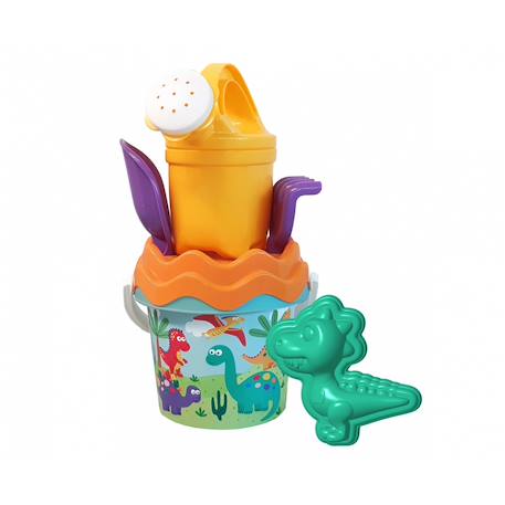 Ensemble de seaux bébé dino Multicolore 2 - vertbaudet enfant 