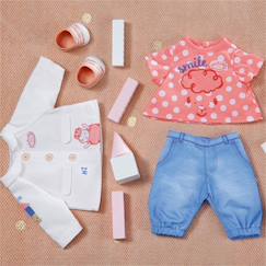 Jouet-Poupons et poupées-Baby annabell little tenue de jeu 36 cm