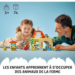 Jouet-Jeux d'imagination-Prendre soin des animaux de la ferme 10416