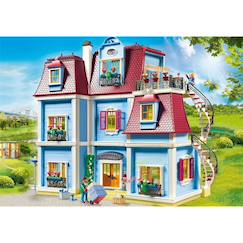 Jouet-Jeux d'imagination-Figurines, mini mondes, héros et animaux-Dollhouse - grande maison traditionnelle 70205