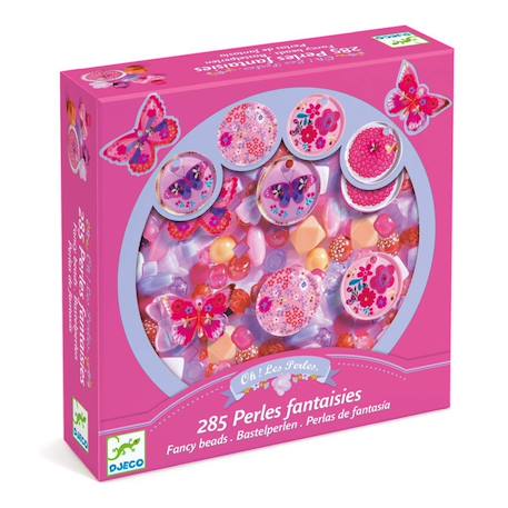 Perles fantaisies papillons Rose 2 - vertbaudet enfant 