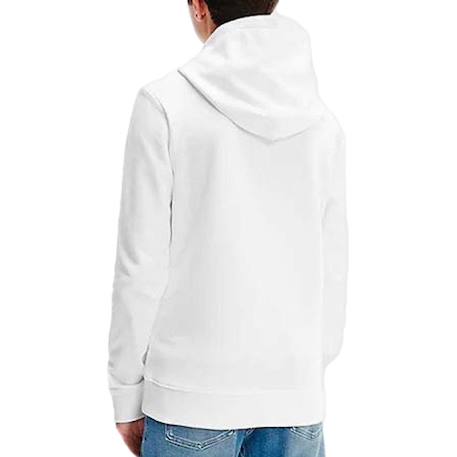 Sweat garçon à capuche small Blanc 2 - vertbaudet enfant 