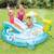 Piscine enfant avec espace de jeu Bleu 1 - vertbaudet enfant 