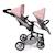 Poussette de poupée linus duo Bleu+Rose et gris 7 - vertbaudet enfant 