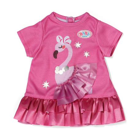 Baby born robe pour poupée flamingo 43 cm Rose 2 - vertbaudet enfant 