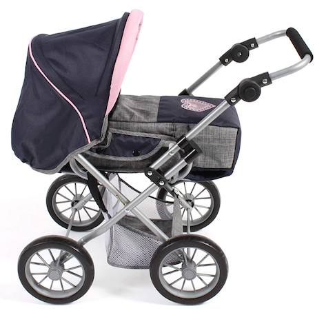 Poussette combinée leni Bleu+Gris+Gris et rose+Multicolore+Rose+Rose fuschia+Rose -violet+Violet 15 - vertbaudet enfant 