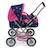 Poussette pour poupons Bleu et rose 1 - vertbaudet enfant 