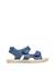Sandales en cuir sky Bleu- 1 - vertbaudet enfant 