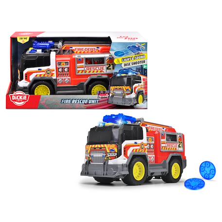 Camion de pompiers Rouge 2 - vertbaudet enfant 