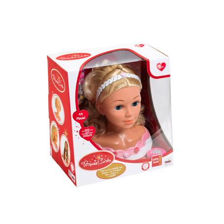 Tête à coiffer Princesse coralie Rose 2 - vertbaudet enfant 