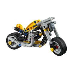 Jouet-Jeux d'imagination-Technic moto jaune 42225