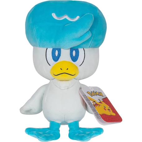 Pokémon quaxly plush - peluche 20,3 cm avec détails authentiques Bleu 2 - vertbaudet enfant 
